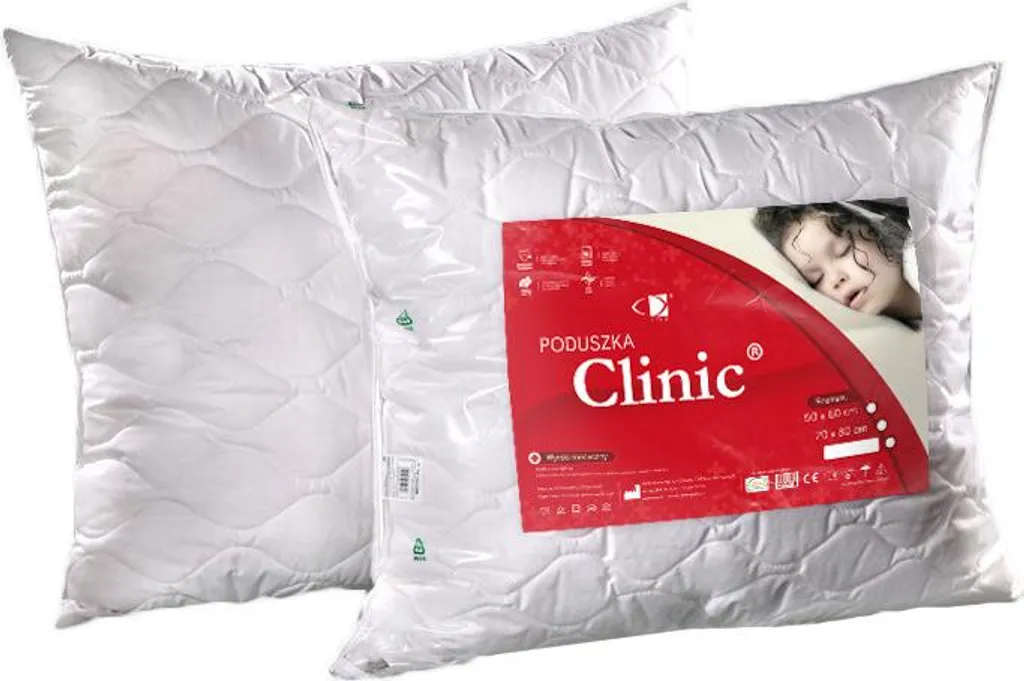 Cuscino Essenziale Clinic 50x60 AMW: Solo ciò che Serve per Dormire Bene