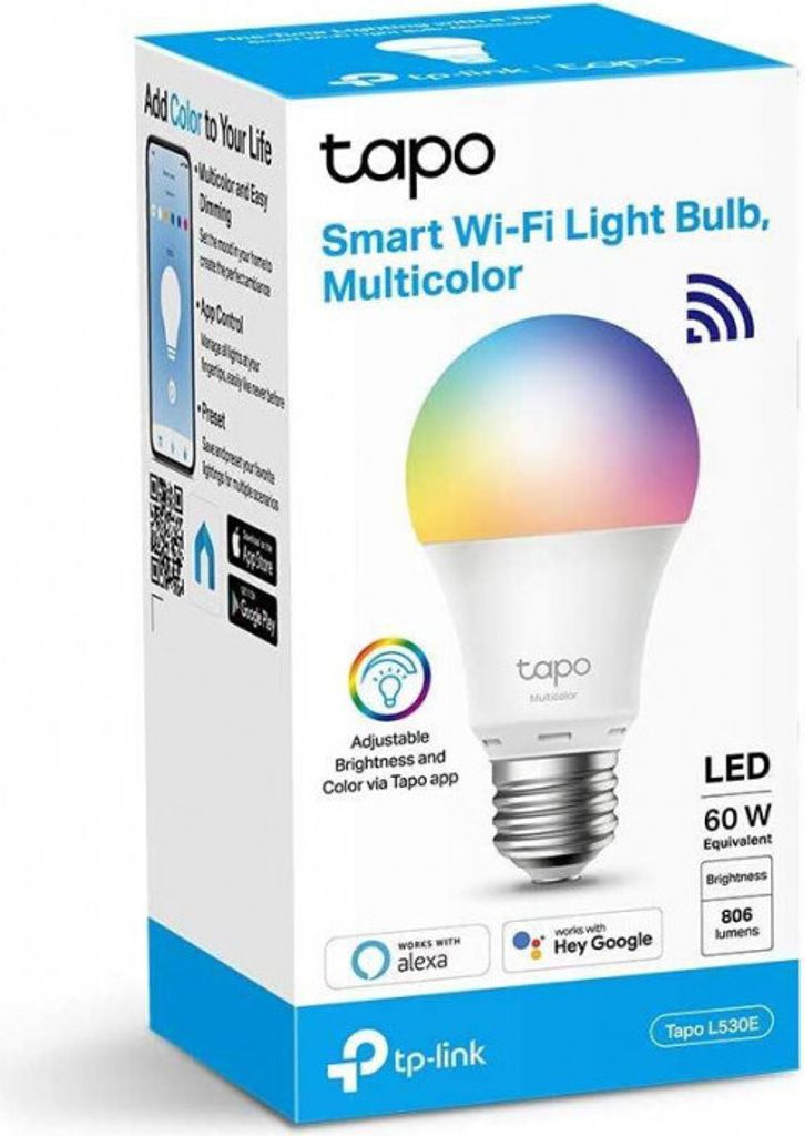 Tapo L530E - Lampa LED - E27 - 8,7 W (odpowiednik 60 W) - Zdjęcie produktu 