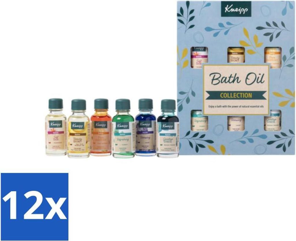 Kneipp - Geschenkset Badeöl - Geschenkset - Vorteilspack - 12 Stücke