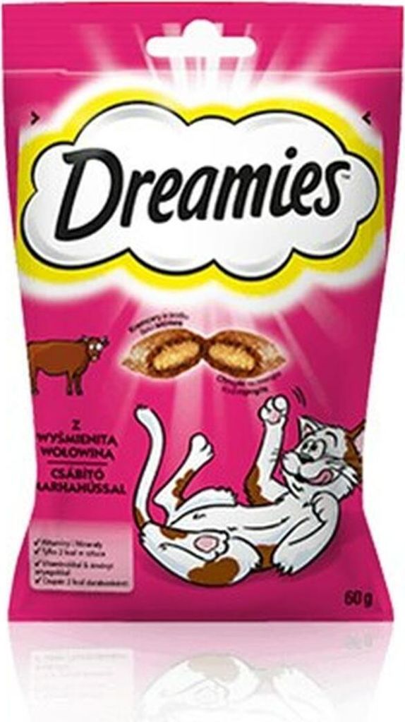 Przysmak dla kota DREAMIES Wołowina 60g Immagine del prodotto 