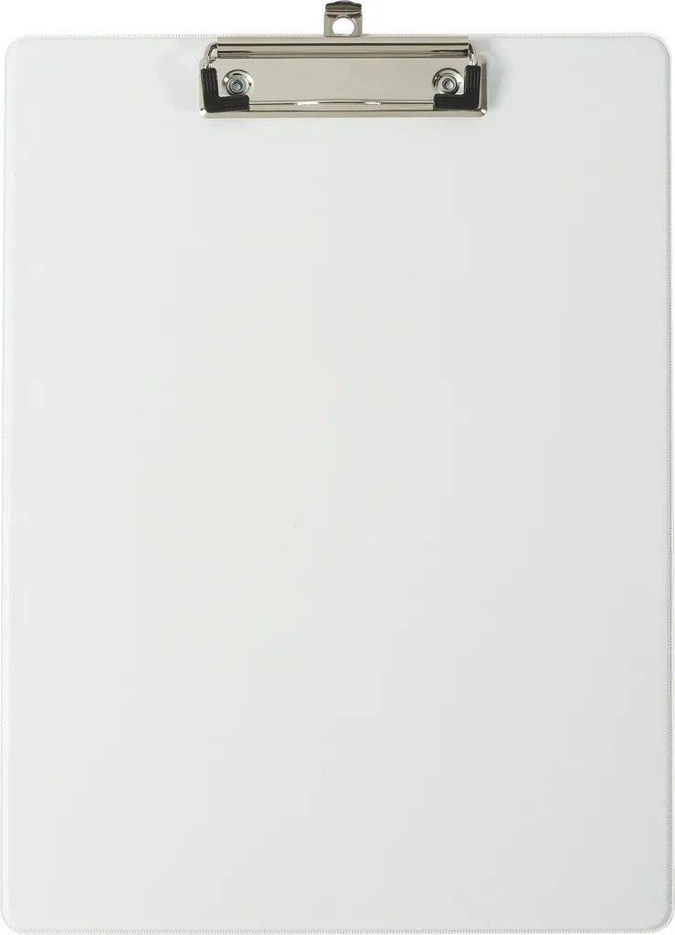 Porte-bloc blanc A4 rigide Exacompta avec pochette interne 19296E