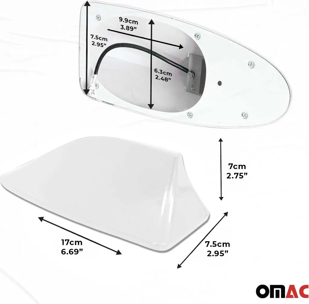 Antenna per Auto Bianca a Pinna: Guida al Tuning Facile e Veloce - 3
