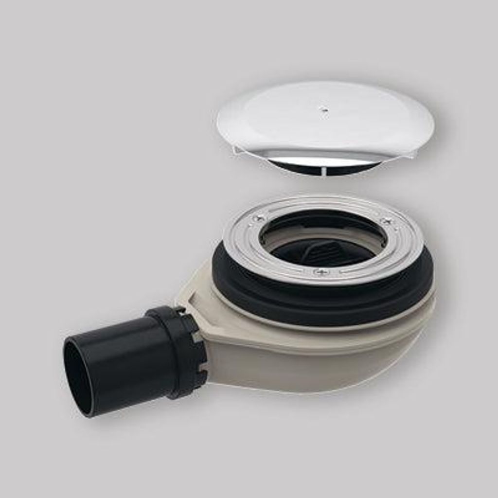 Geberit 28562000 New Ablaufgarnitur für Dusche, 90 mm tief, Produktbild 