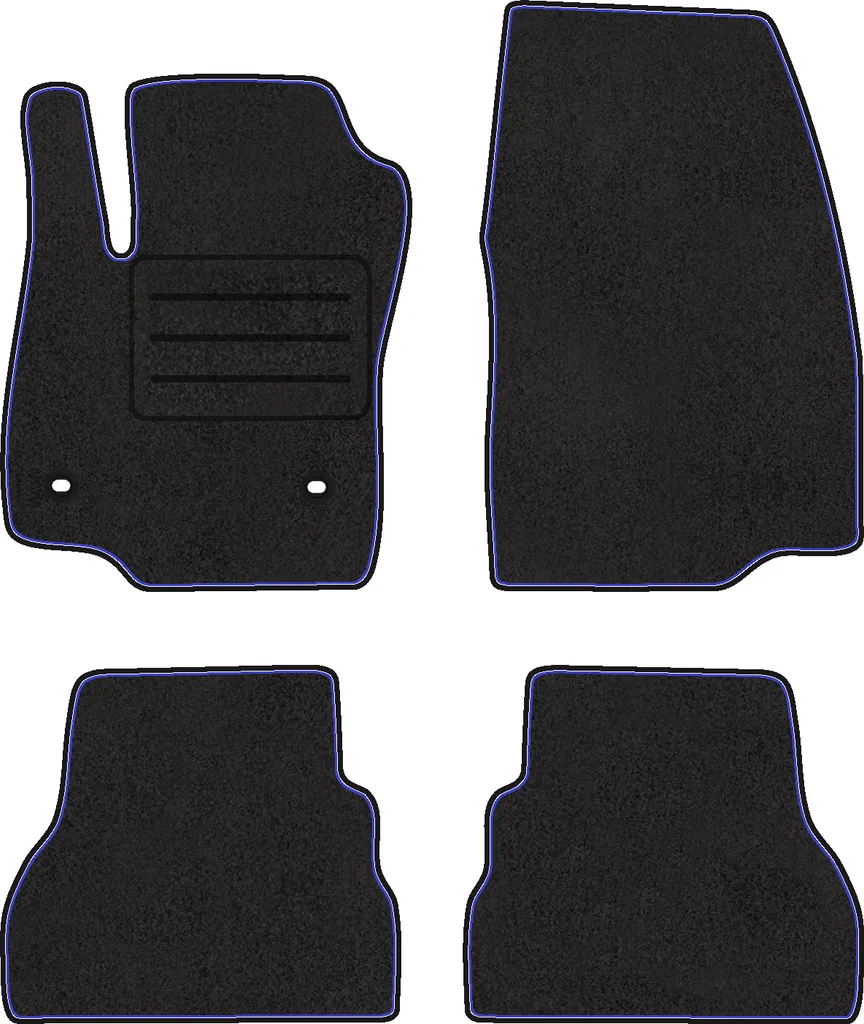 Set Tappetini Velluto Premium Ford B-MAX 2012-2017 | 4 Pezzi Alta Qualità - 2
