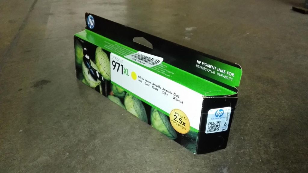 HP 971XL Gelb Original Tintenpatrone mit hoher Reichweite, Produktbild 