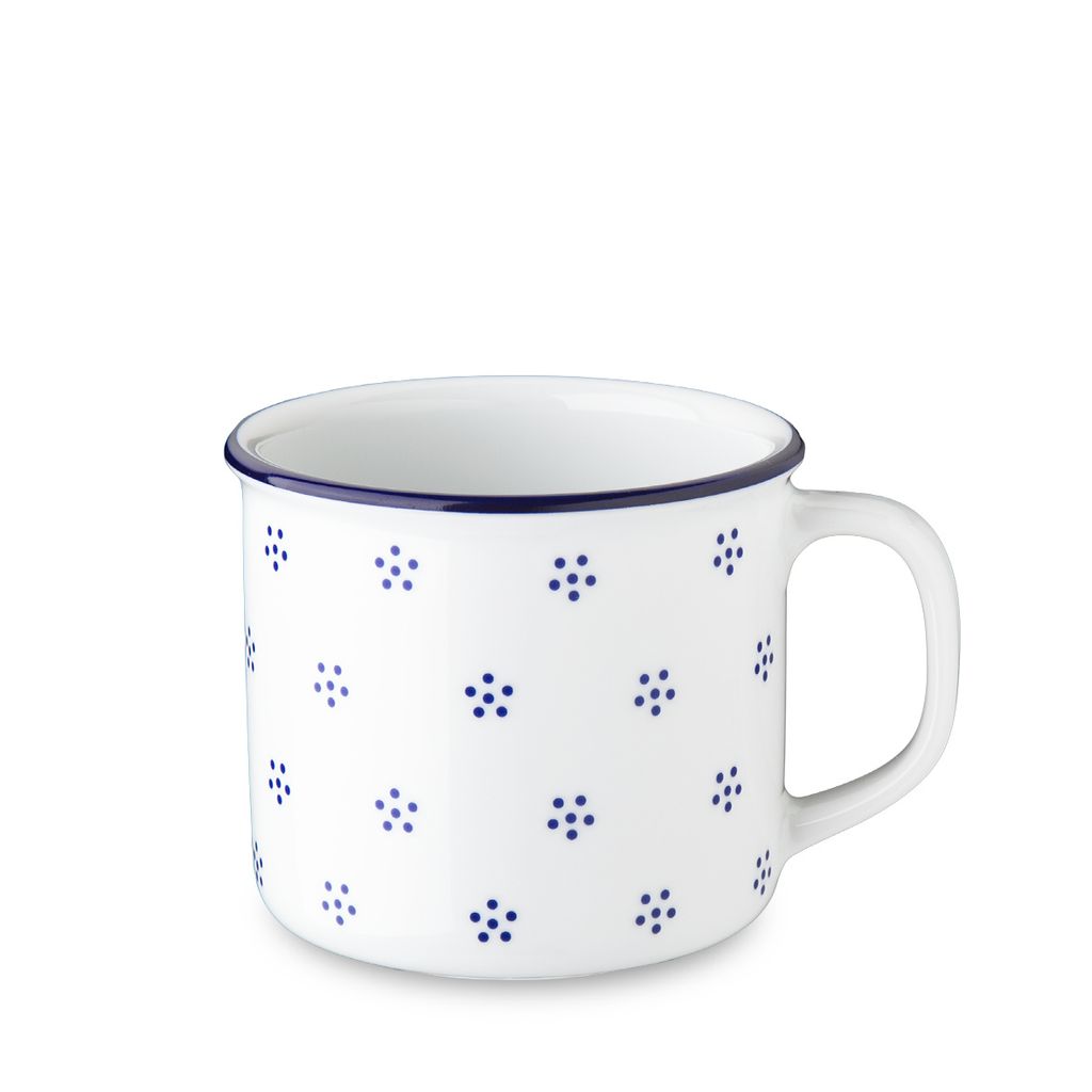 Tasse, Porzellan, 350 ml, blau Valbella, G. Benedikt Produktbild 