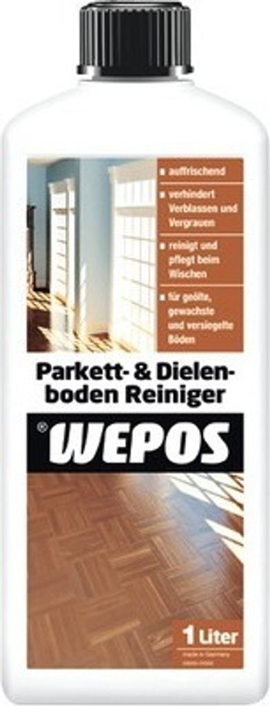Parkett- und Dielenbodenreiniger Wepos 1 L Produktbild 