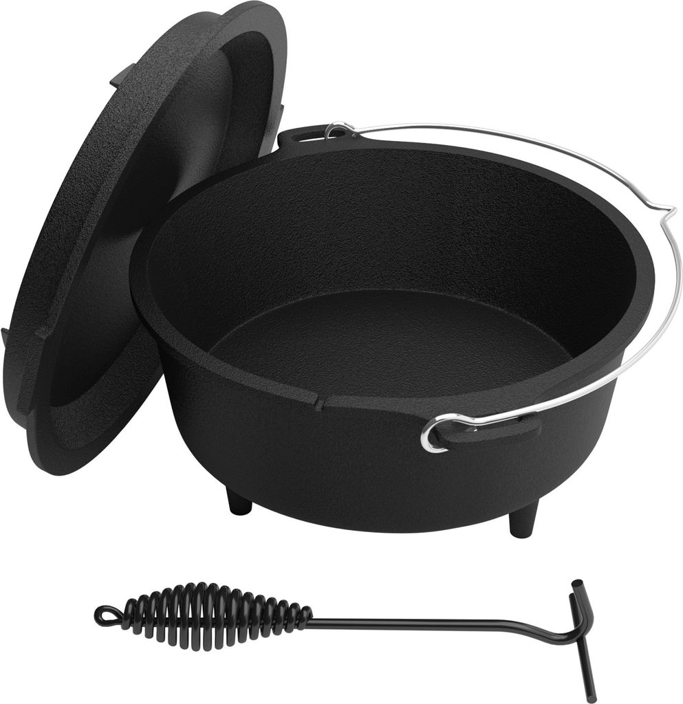 broil-master® Dutch Oven - 7 Liter, Set, mit Füßen, Produktbild 10