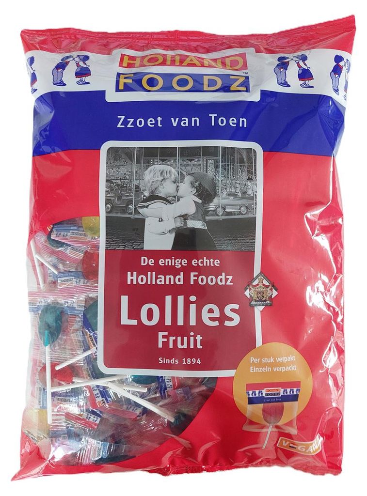 Holland Foodz Lollis Fruit 200er Produktbild 
