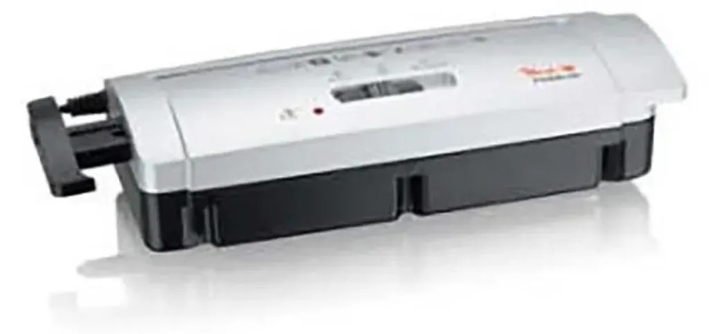 Destructeur de documents Peach PS400-00 à tête extensible réglable noir