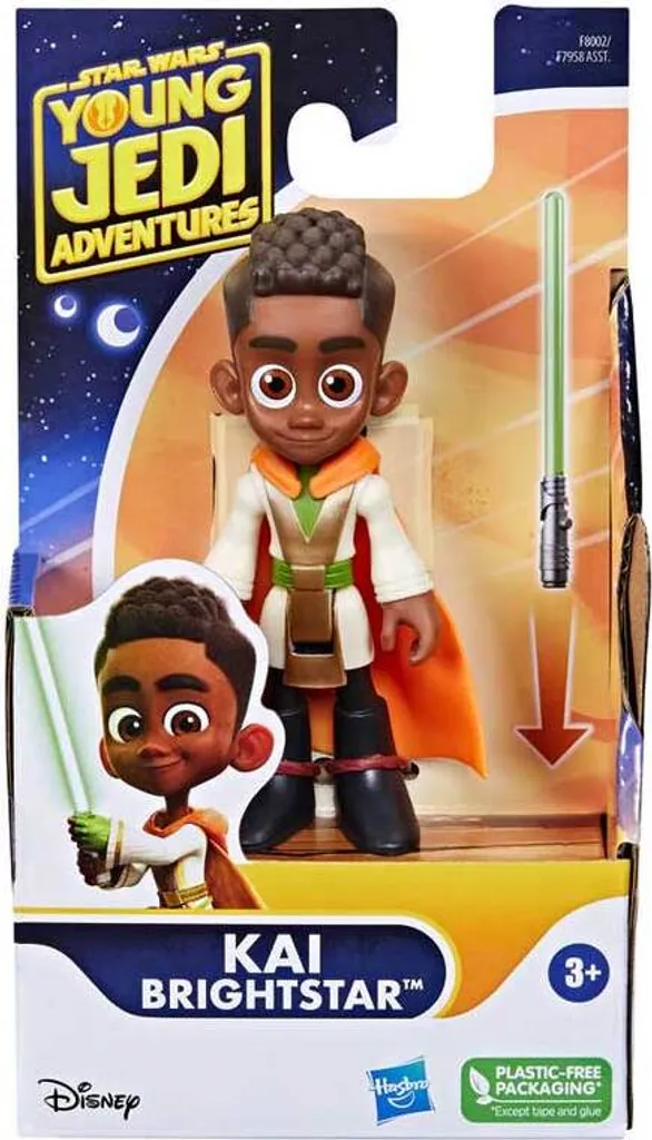 Figurine Star Wars Jeunes Jedi Hasbro avec sabre laser accessoire