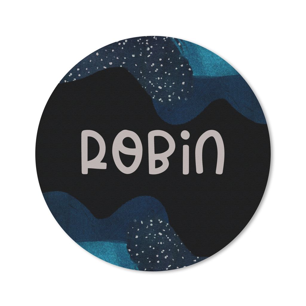 MuchoWow® Mauspad Mousepad Robin - Pastell - Mädchen 20x20 Produktbild 