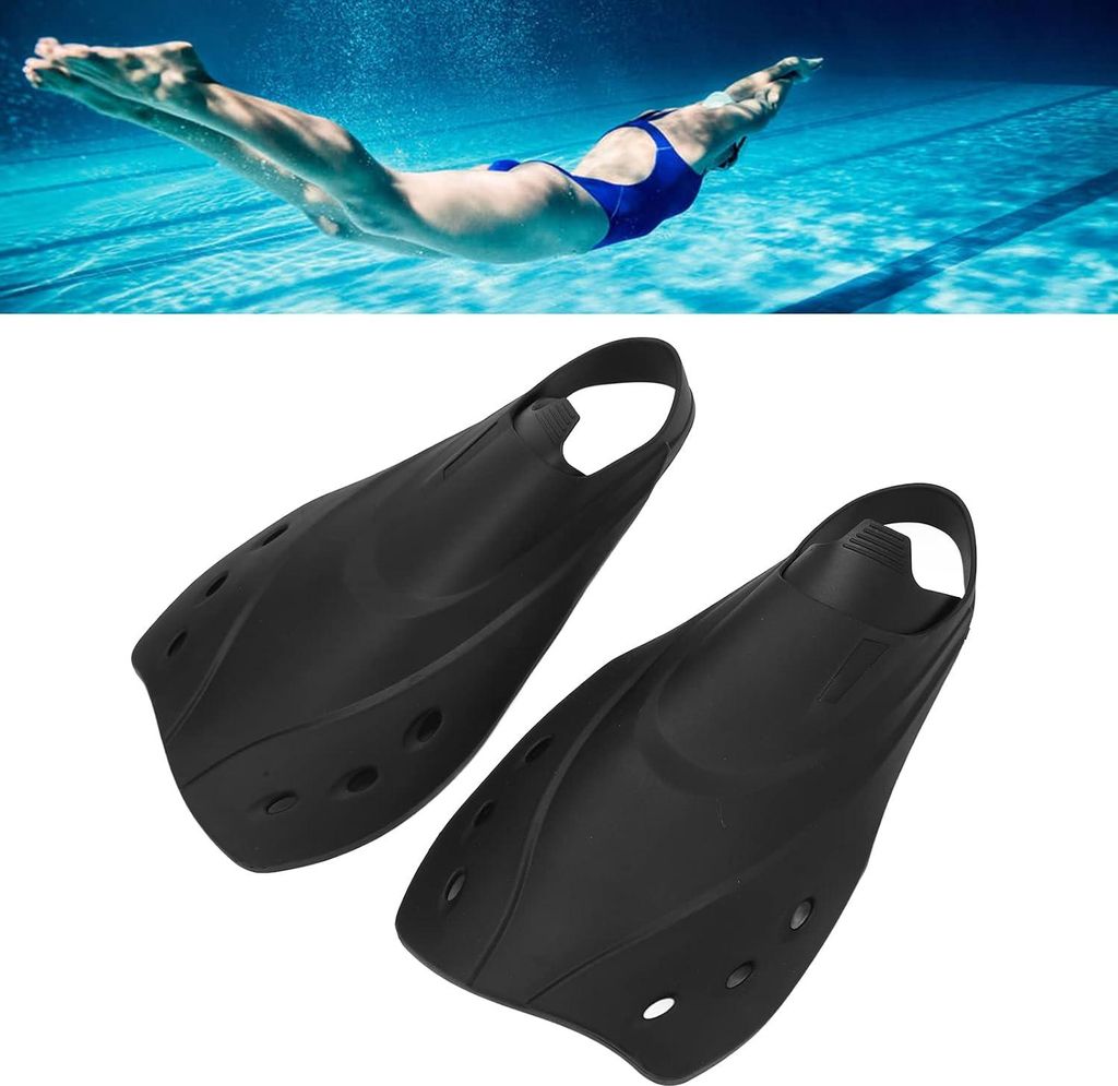 Bequeme verstellbare Schwimmflossen - Mittlere Weichheit - Tauchen, Schnorcheln, Schwimmen