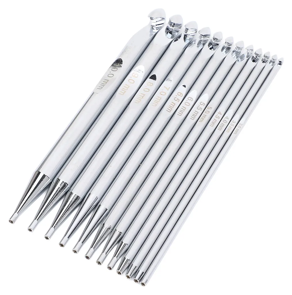 Kit Aiguilles Circulaires Interchangeables - 12 Tailles de 3mm à 10mm - 5