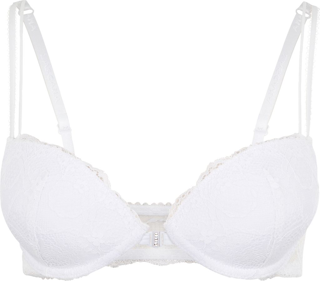 LASCANA Push-up-BH weiß Größe 75 Cup A
