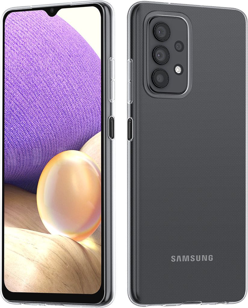 Samsung Galaxy A32 TPU Backcover - Transparent - 5G
