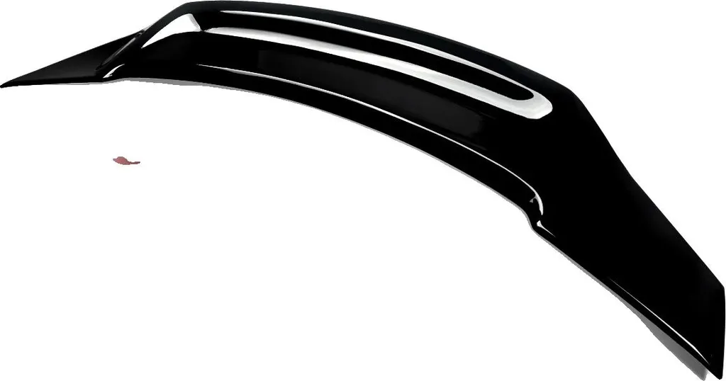 Spoiler de coffre arrière en ABS noir avec un design aérodynamique
