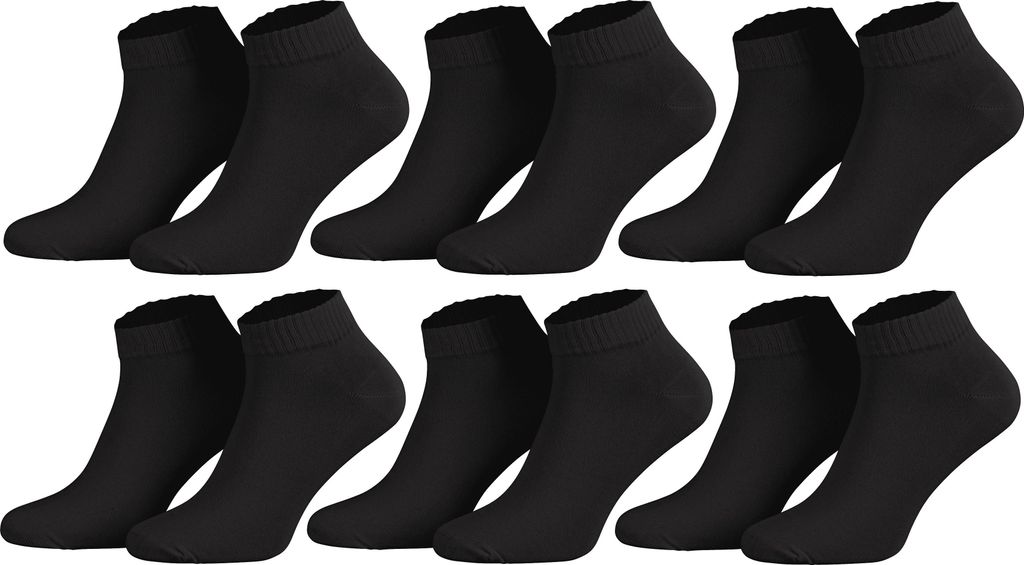 Tobeni 6 Paar Sneaker Füsslinge Sneakers Kurz Socken für Produktbild 