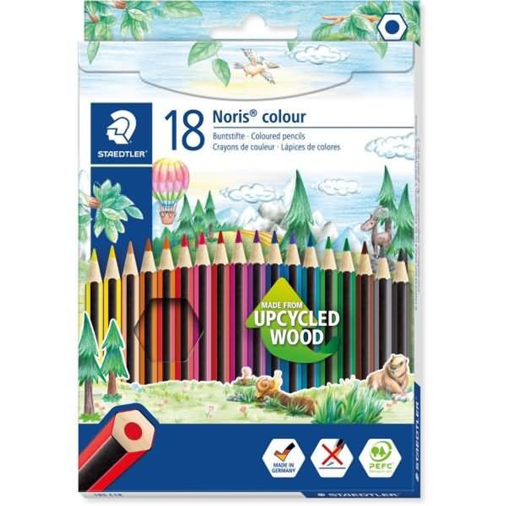 Noris Colour Wopex Bleistifte 18 Farben STAEDTLER Produktbild 4
