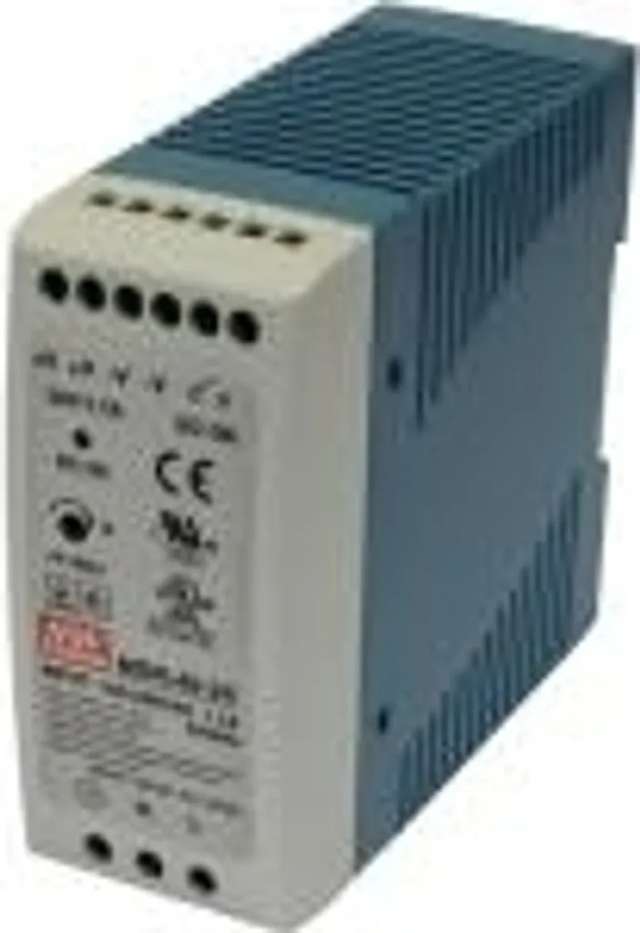 Mean Well MDR-40-24 Alimentation 24V Compacte avec Signal DC OK 40W