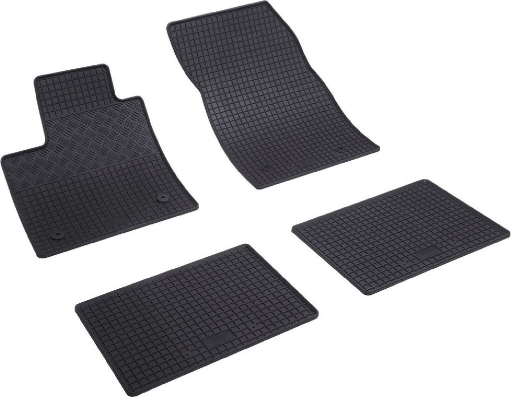 Z544544 Voll-Gummifußmatten passend für Ford Focus Turnier 4 Kombi 5türer 2018-