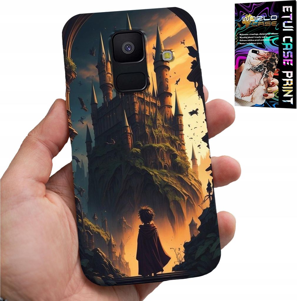 Gehäuse Für Samsung A6 2018 - Gehäuse Für Zauberstab Schloss