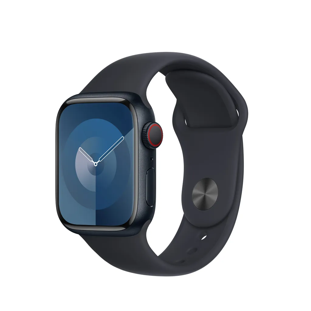Apple MT2R3ZM/A Cinturino Sport per Apple Watch 41 mm S/M Nero