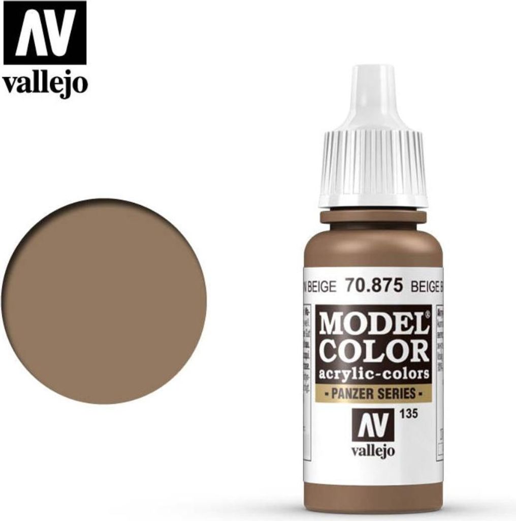Vallejo 70.875, 17 ml, Braun, Matte, Flasche Produktbild 