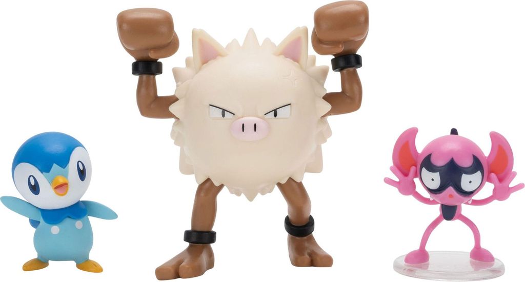 Jazwares Pokémon Erster-partner-kampffiguren-set: Bähmon Produktbild 