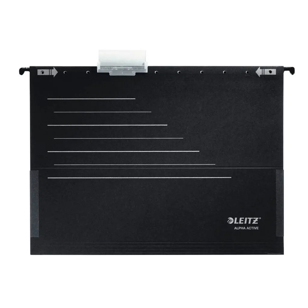 Leitz Alpha Active Pochette à main A4 Noir avec Franges pour Dossiers - 2