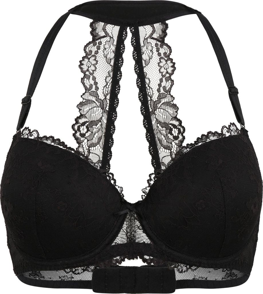 LASCANA Neckholder-BH schwarz Größe 100 Cup D