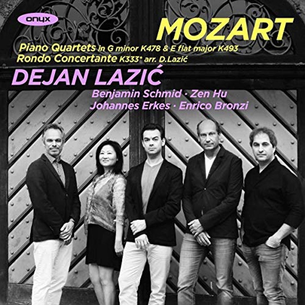 Lazic - Mozart: Klavierquartette g-Moll, KV478 & Es-Dur, KV493/... CD