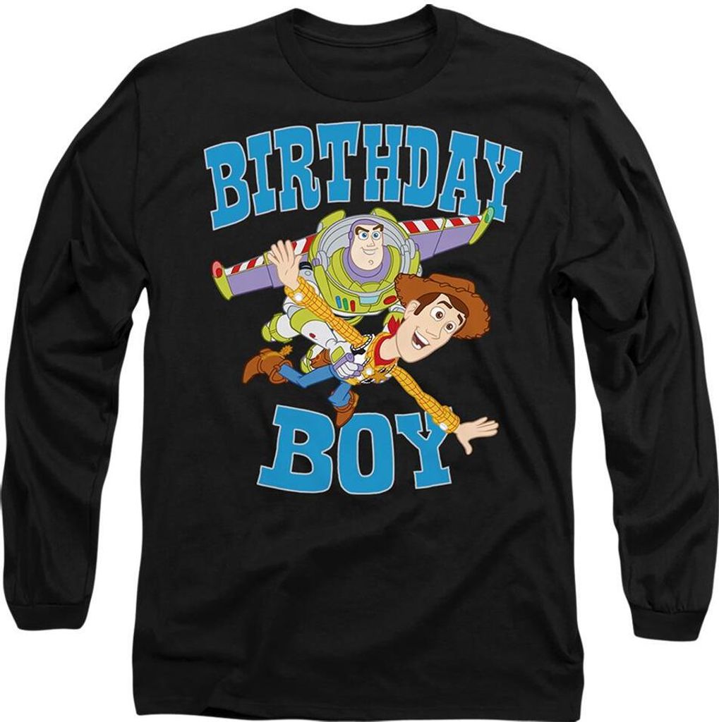 Toy Story - "Birthday Boy" T-Shirt für Herren/Damen Uni TV14530 (M) (Schwarz)