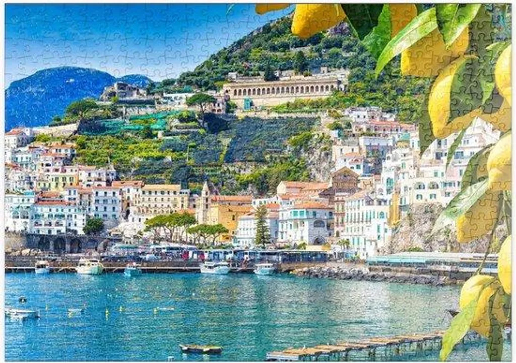 Puzzle adulte 500 pièces multicolore paysage haute définition loisir calme