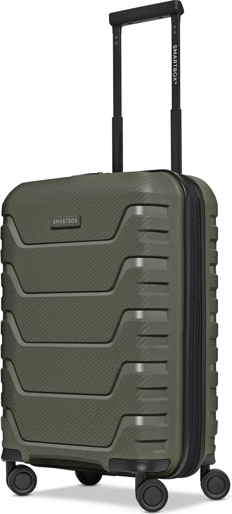 Valise SMARTBOX trolley Edition 01 Olive 55cm - Bagage Cabine Rigide