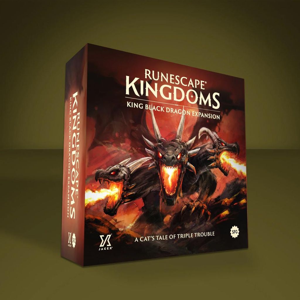 RuneScape Kingdoms King Black Dragon - Brettspiel Erweiterung - ENG Edition