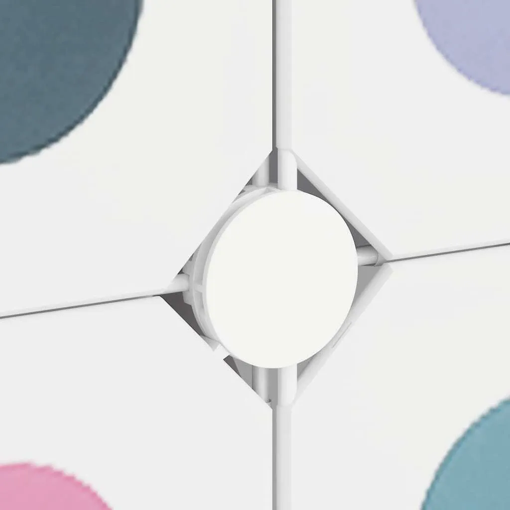 Étagère à cubes pour chambre enfant 15 compartiments modulables blancs - 7