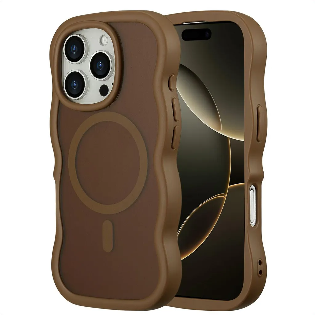 Telaso Custodia Magnetica Per IPhone 16 Pro Con Anello Supporto E MagSafe - Blu, Antiurto - 3
