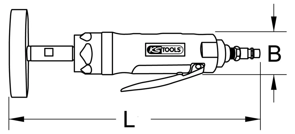 Enlever la colle sans rayer avec la gommeuse pneumatique KS TOOLS - 5