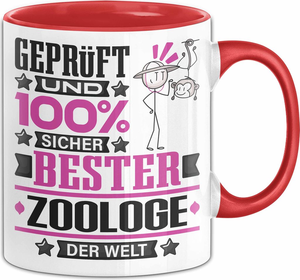 Zoologe Geschenk Lustiger Spruch für Zoologe Geschenkidee Produktbild 