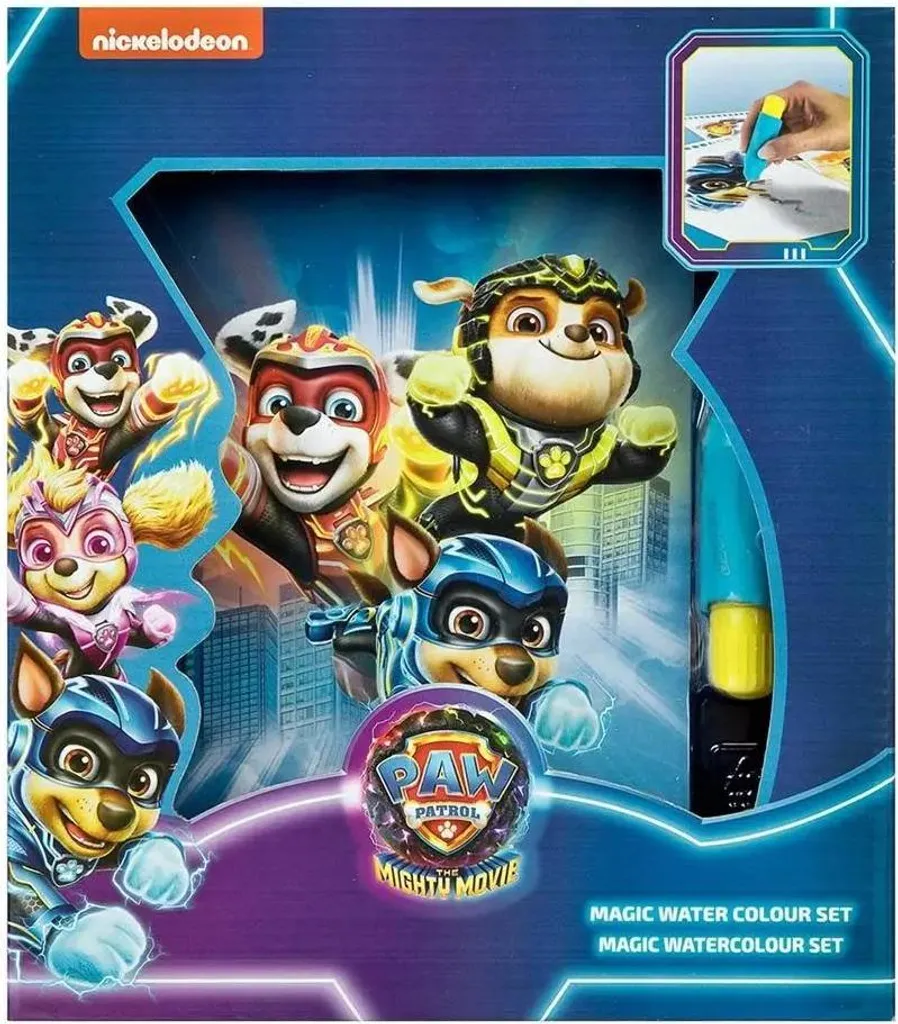 Paw Patrol Set Acquerelli Magici: Pittura con Acqua Senza Macchie per Bambini - 3