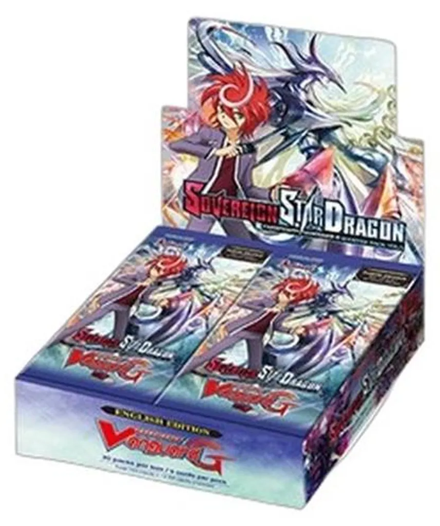 Boîte Cardfight!! Vanguard Sovereign Star Dragon pour Deck Compétitif