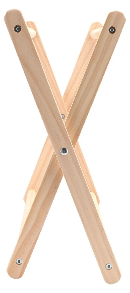 Porte-revues macramé facile à monter - Solution rangement sol compacte