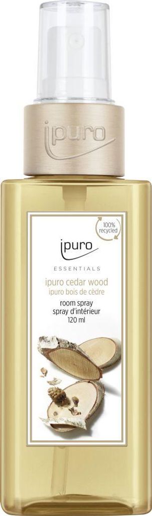 ipuro Raumspray Essentials Cedar Wood 120 ml Produktbild 