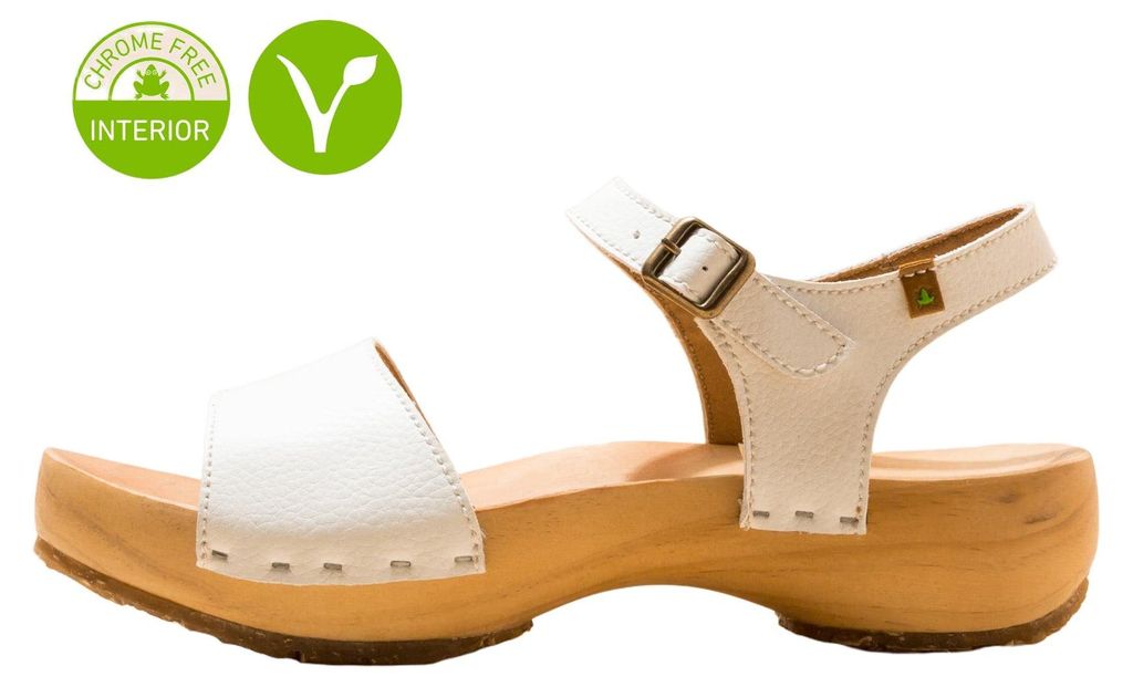 El Naturalista Sandalen Damen N5831T PATH WHITE / SHOKUNIN Farbe Weiß