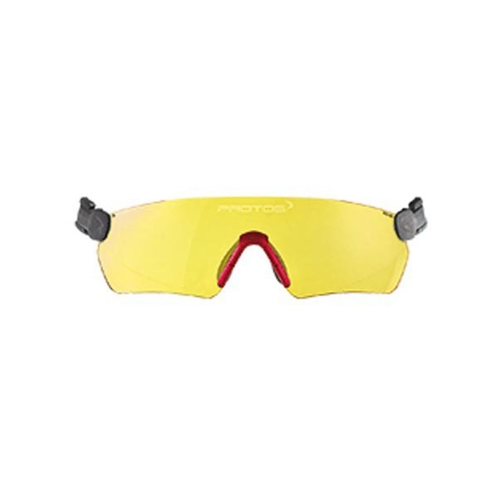 PROTOS Integral Schutzbrille/ Sicherheitsbrille, Gelb
