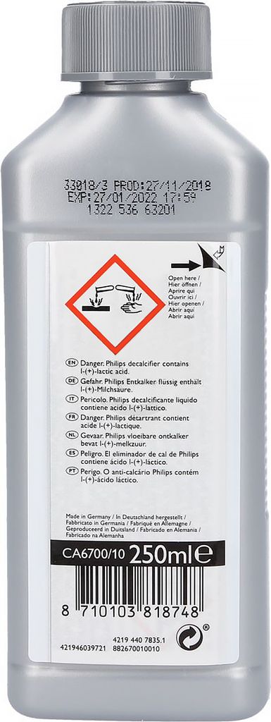 Entkalker für Kaffeemaschinen Philips CA6700/00 Saeco Produktbild 13