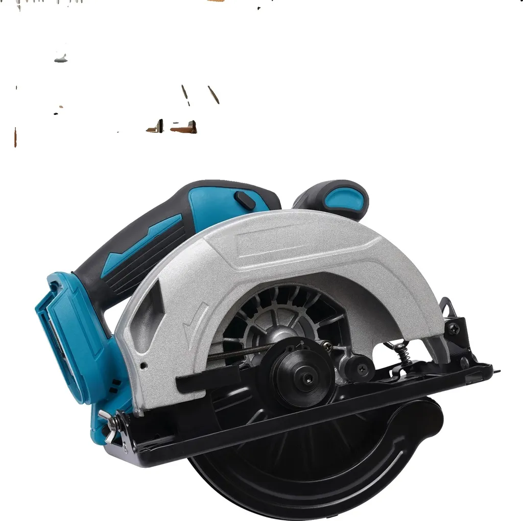 Sega circolare portatile a batteria, potenza di 1380 W, diametro della lama di 175 mm, design leggero