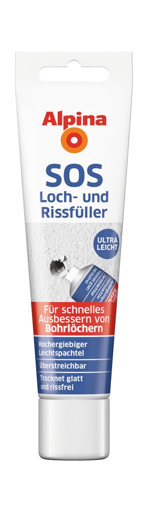 ALPINA SOS Loch- und Rissfüller, weiß, 100ml Produktbild 