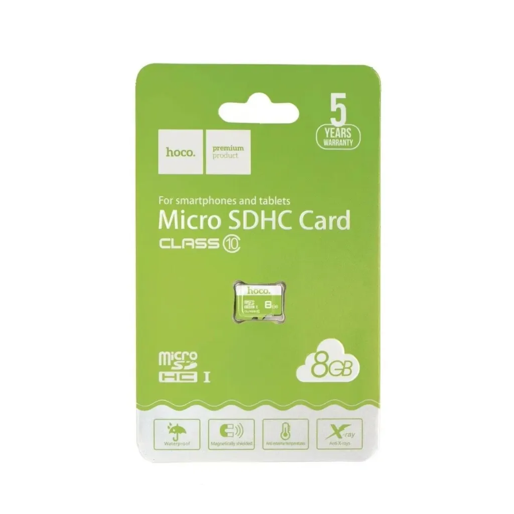 HOCO scheda di memoria microSD TF ad alta velocità classe 10 8 GB